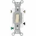 Leviton Toggle Ivory 20A Grounding Quiet 3-Way Switch S07-CS320-2IS